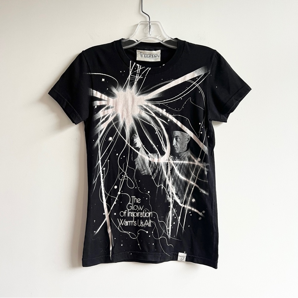 Imaginary Foundation black white magic inspiration graphic t shirt